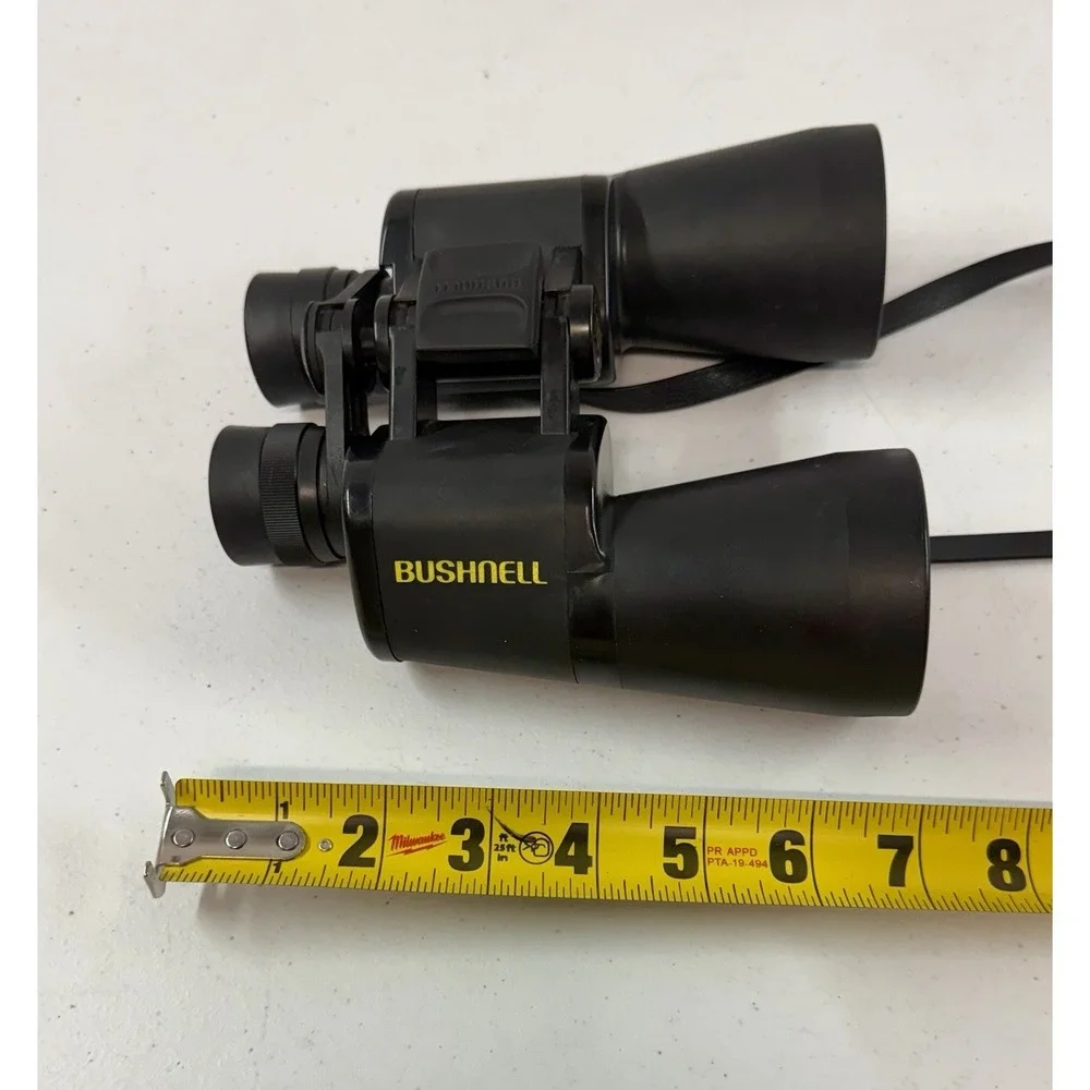 Vintage Bushnell Binoculars 7X50 Model 13-0750 With Neck Straps 1000 Yards